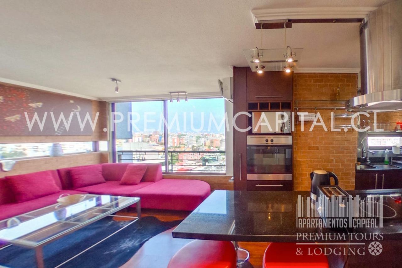 Apartamentos Capital Santiago Dış mekan fotoğraf