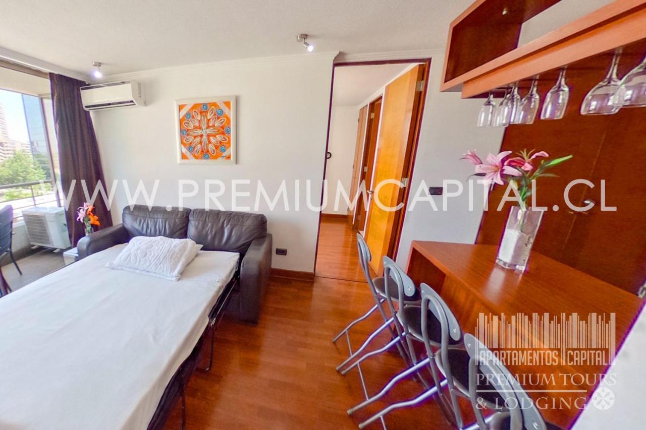 Apartamentos Capital Santiago Dış mekan fotoğraf
