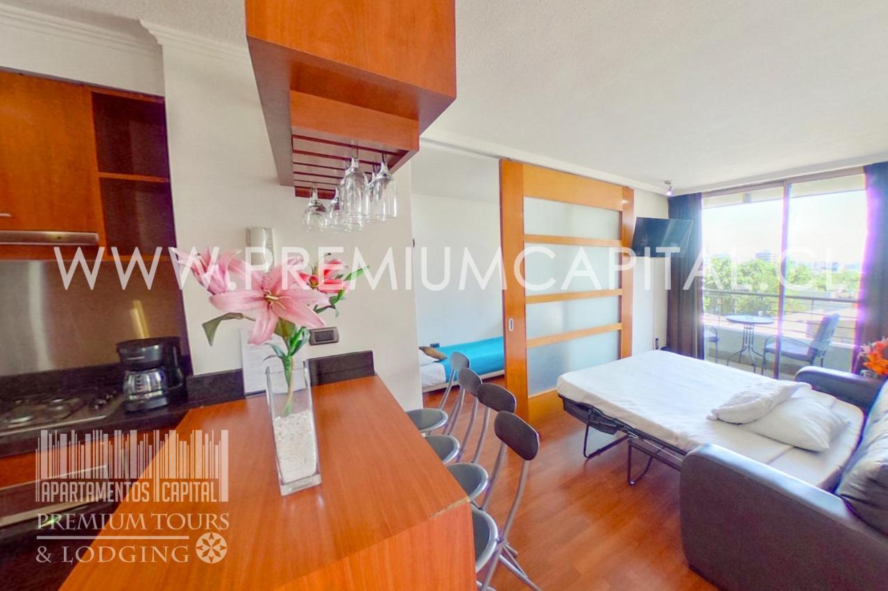 Apartamentos Capital Santiago Dış mekan fotoğraf