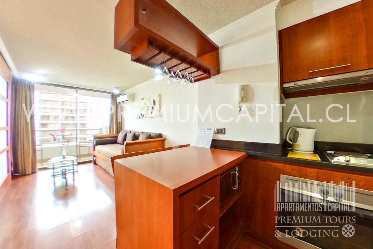 Apartamentos Capital Santiago Dış mekan fotoğraf