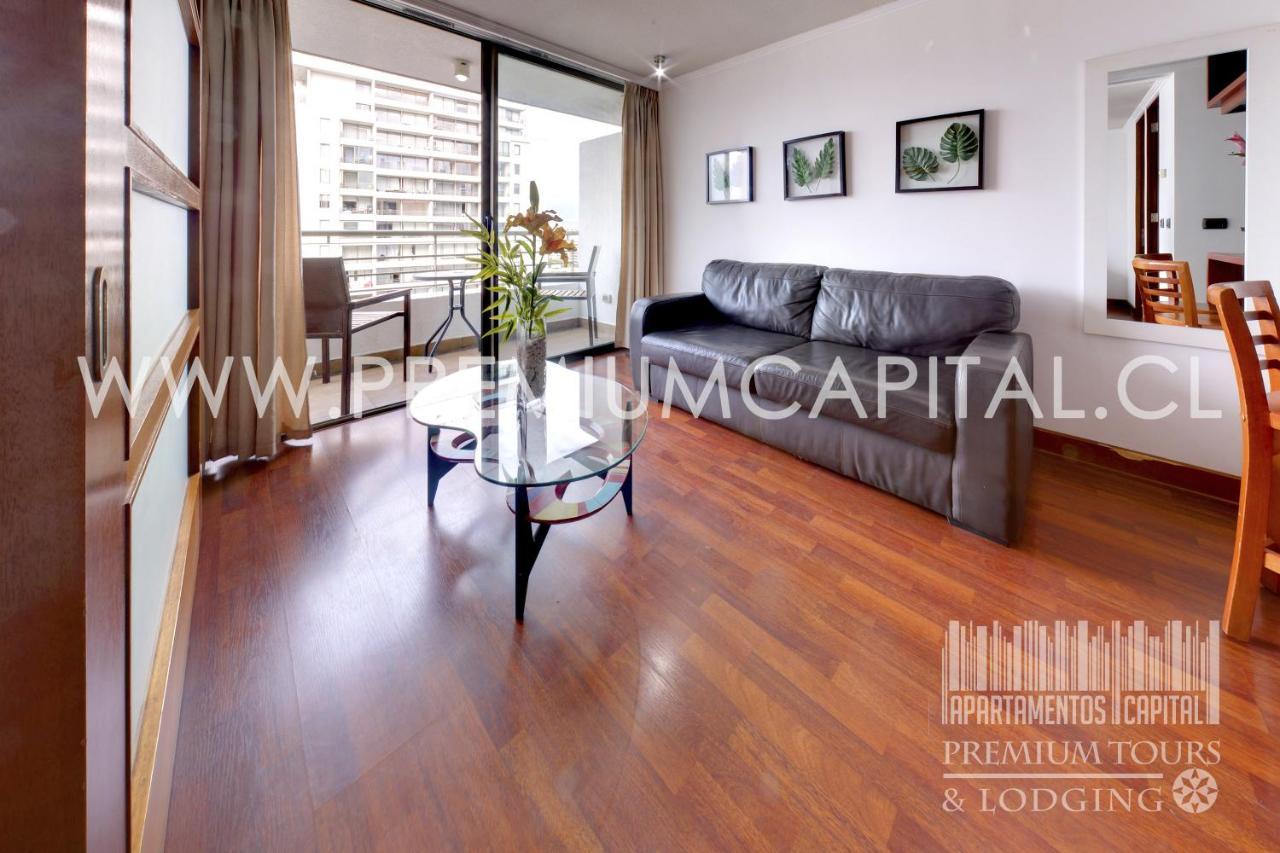 Apartamentos Capital Santiago Dış mekan fotoğraf