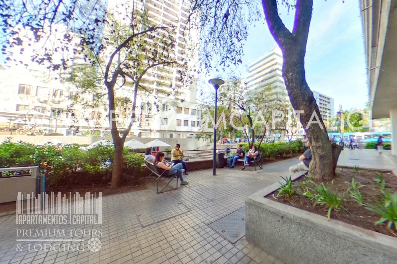 Apartamentos Capital Santiago Dış mekan fotoğraf