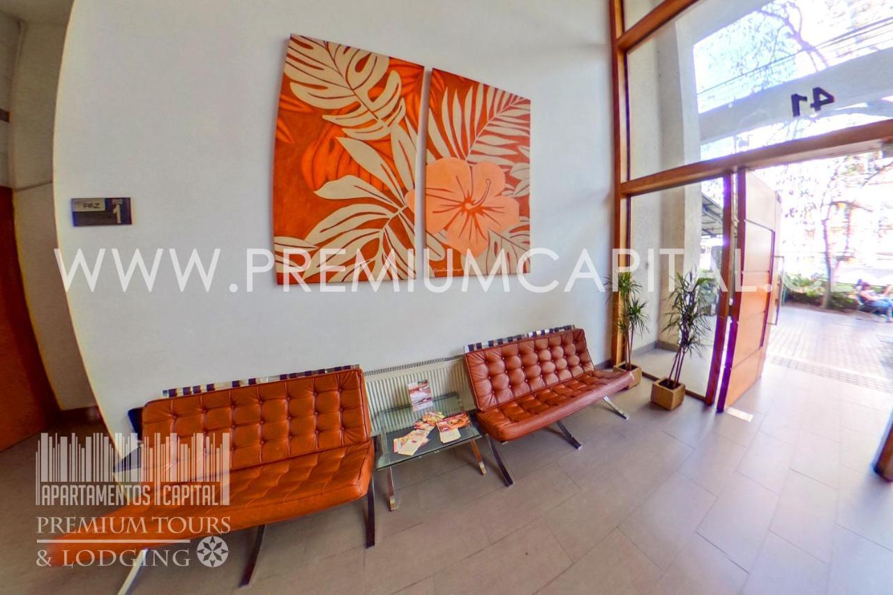 Apartamentos Capital Santiago Dış mekan fotoğraf